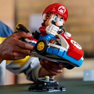 새로운 72037 표준 카트 모델 빌딩 블록 클래식 게임 레이싱 카 조립 벽돌 장난감 홈 장식 크리스마스 선물