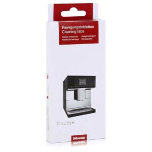 커피 머신용 밀레 오리지널 클리닝 정제, 기름과 잔여물 제거, 10정