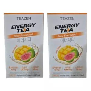 티젠 에너지티 에너지드링크 분말 타우린 10포 2박스 20포