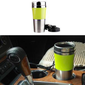 12V 350ML 범용 자동차 전기 주전자 자동차 가열 컵 보온병 가열 물병 자동차 주전자 보온병