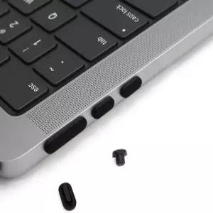 ProElife 7개 먼지 방지 플러그 컵 세트 2025-2022 맥북 에어 13.6인치 15인치 M4 M3 M2 (A3240 /A3241