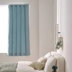 모던하우스 ON 메모리 반창문 암막커튼 민트그린 140x180 2개세트 높이조절 3055162