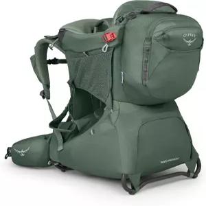오스프리 포코 프리미엄 캐리어 백팩 - 선쉐이드 탈착식 데이팩 조절 가능한 핏을 갖춘 하이킹용 디럭스