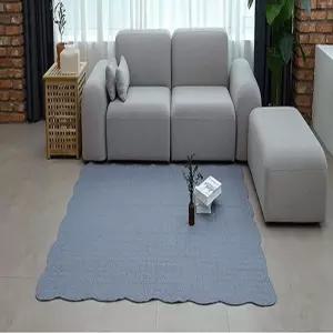 더블침대 깔개 매트리스 패드 워싱 질긴 카펫트 러그200x230 유럽풍 깔끔 논슬립