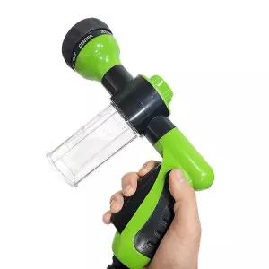 자동차세차 세제통결합 자동분사 조절 물호스 분사기 청소 물스프레이건 셀프 살수기