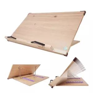 필기겸용 독서대 13단 각도조절 북스탠드 휴대 학생