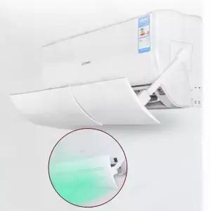 벽걸이 에어컨 바람막이 무타공 윈드가드 직접바람방지 냉기 분산 각도조절 가리개