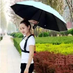 등에매는 우산 백팩형 양산 어깨 가방 농사 초