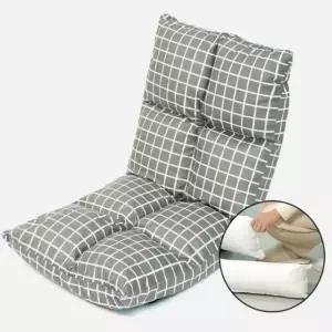 좌식등받이의 체크소파 1인용 좌식컴퓨터의자소파 BWFK4XI1