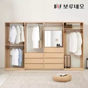 [착불]보루네오 리타 시스템행거 드레스룸 3200 Y세트 3045687