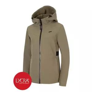 제옥스 여성 스포츠 웜 시그니처 트랙수트 후드 자켓피치기모 라이크라 카키 1627893