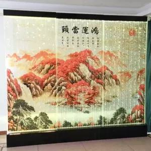 워터 파티션 장식 칸막이 스크린 커튼 패널 카페