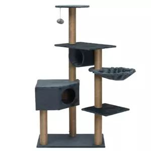 싸다월드컵 고양이 캣타워(150CM) (블루그레이) SCRATCH CAT TOWER