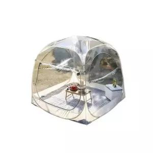 투명돔텐트 투명쉘터 감성텐트 이글루 장박 카페
