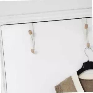 원목 도어 후크 행거 원통형 모자걸이 가방걸이