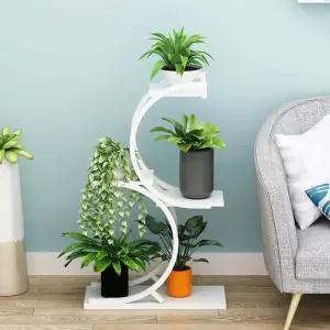 화분다이 꽃선반 베란다 거실 원목화분받침대 진열대