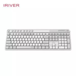 아이리버)무선 블루투스 항균 키보드(MWK601 화이트) 없는 회사 사무실 학교 단체 휴대용