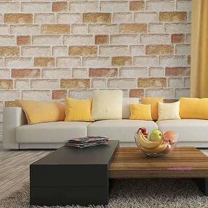 단열벽지 결로방지 단열재 파스텔벽돌 100X20m 디자인abc182