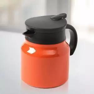 티웨어 보냉보온주전자 색상 진공 보온보냉주전자 보온 티 오렌지 주전자 이중 이중진공보온주전자