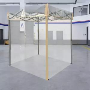 pvc 투명텐트 바람막이 야외 옥상 투명사면막