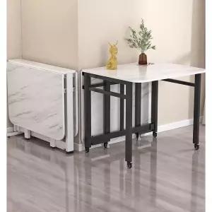 아일랜드식탁 연장 확장형 간이 테이블 이동식 조리대 우드 다기능 보드 원룸 홈바