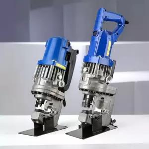 전동 타공기 천공기 유압 멀칭 앵글 구멍 금속 탭기