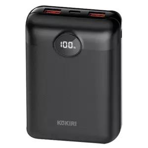 코끼리 보조배터리 3포트 20000mAh LCD 고속충전 휴대용 블랙 C타입 폰