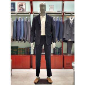 [갤러리아] 킨록 S/S 시어서커 슬림핏 셋업 수트 다크네이비 (TJB86,TJ386)