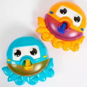 타코짱(거품목욕완구)/욕조/놀이/어린이/도구/오리/목욕탕/주머니/물총/미니/펌프/물놀이/장난감/목욕