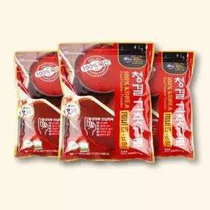 영월농협 동강마루 청결 고춧가루 3kg 매운맛 x 3팩 / 국산 햇고추 100%