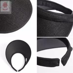 픽미픽마켓 와이드 썬캡 블랙 여성용 남자썬캡모자