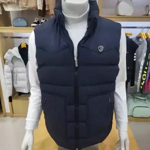 남성 어깨배색 덕다운 조끼 7MEJP038N