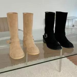 겨울 워커부츠 의류 부츠힐 신발 미들힐 여성화 로우힐 발목 힐 가방