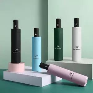 자외선 차단 양산 추천제품 자동 인기 UV 3단 미니 우산 암막 양우산