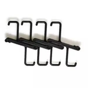 진열용 철망 후크 고리 검정색 타공 진열대 (WFJ648I)