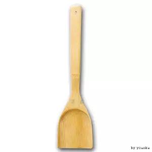 나무 국자 뒤지게 주걱 요리스푼 참대 중화 밥주걱