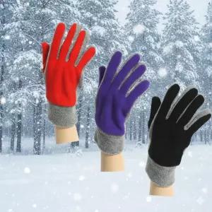 화에 폴라 터치 장갑 폴라포리스 투톤 (색상임의배송) J7