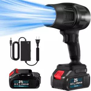 파티오 청소 건조 캠핑을 위한 속도 조절이 가능한 세이커 무선 블로워 휴대용 먼지 청소기 경량 180000