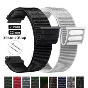 [호환품]벨크로 스트랩 20mm 루프 밴드 코로스 페이스 4용 브레이디드 시계 3 2/에이펙스 4 2 프로 팔찌 코