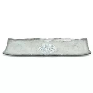 직사각접시 롤접시 DS-5772 멜라민 플레이팅 내구성높은 장식 돌산 HWFK9P5V