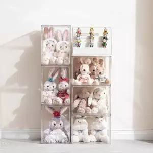 아크릴 투명 진열장 가방 신발 피규어 케이스 전시 수납 클리어 미니어처 디스플레이