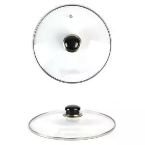 냄비 덮개 뚜껑 유리 33.3cm 9호 C형 손잡이 프라이팬 다용도