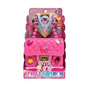 블링블링 주얼리 핸드백 여아장난감 여자조카선물 엄마놀이완구 어린이화장대