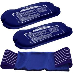 냉온찜질팩 커버세트 다용도 냉찜질팩 아이스 찜질 팩 고정 밴드 스트랩