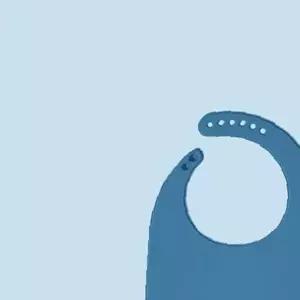 쌍문상회 어른 다름 클린케어 휴대용 실리콘 턱받이 중형