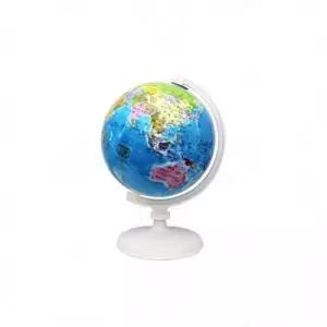 지구본 회전식 교육용 학습 데스크 인테리어 소품 화이트 스탠드 세계지도 지리 공부 책상 장식