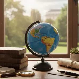 지구본 인테리어 소품 책상 장식 학습용 교육 데스크 액세서리 홈 오피스 디스플레이