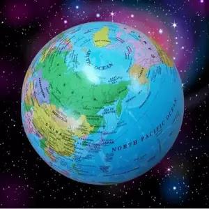 지구본 우주 별자리 배경 회전형 학습용 교육 인테리어 소품 아시아 태평양 대륙 바다 지리 공부 책상 장식