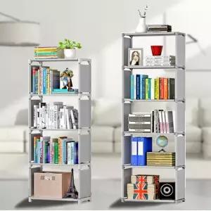 5단 책장 수납장 부직포 패브릭 정리함 (WFK6BU2)