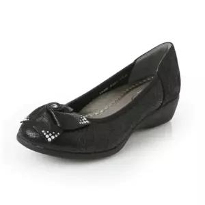 [롯데백화점]바이네르 여성 컴포트화 346D 블랙,그레이 택1 [ 사은품 증정 ]